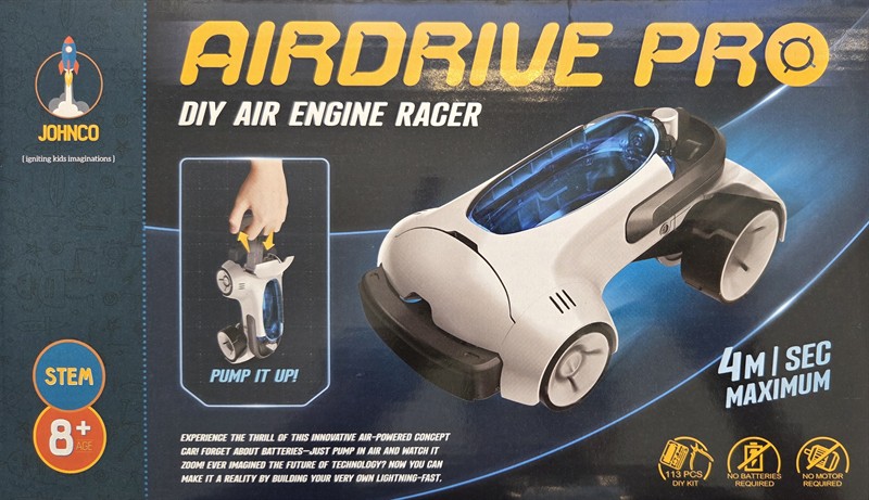 Airdrive Pro DIY Air Engine Racer. 8yrs+
