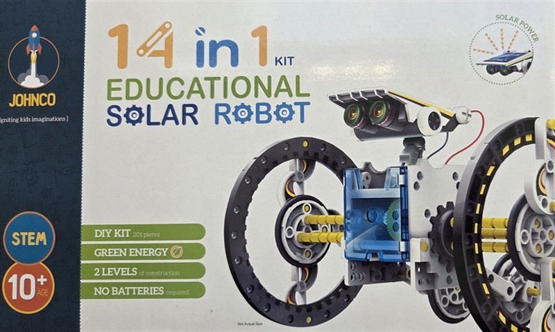 14 in 1 Educational Solar Robot. 10yrs+